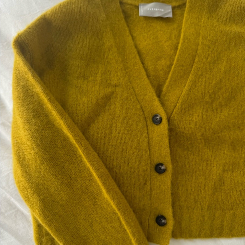Everlane Women's crop wool cardigan